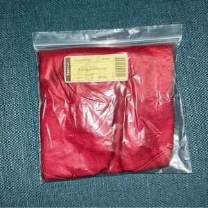 Longaberger Social Gathering basket liner In paprika